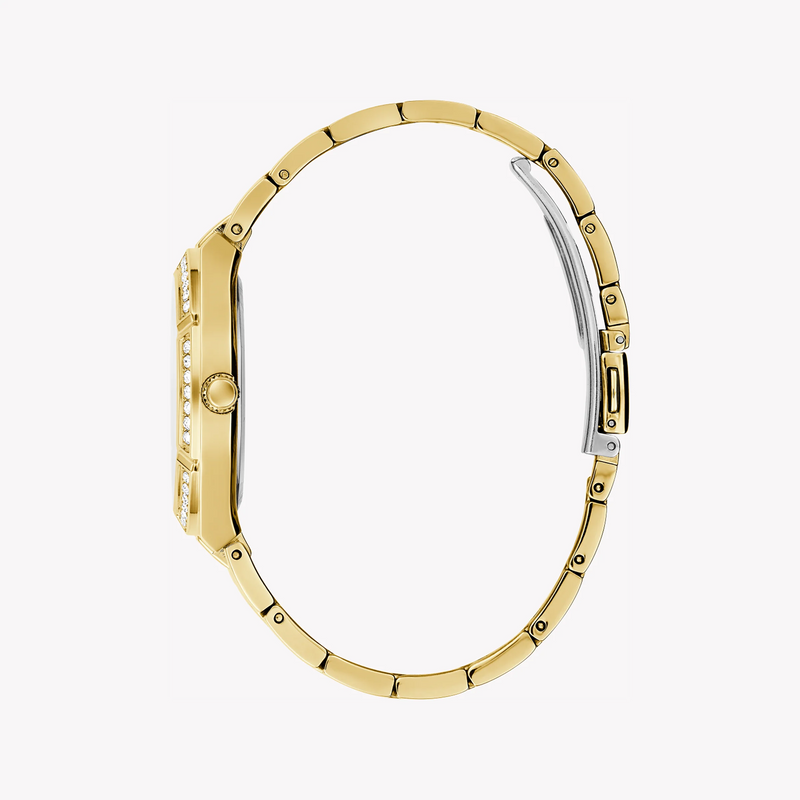 Guess Women's Gold Stainless Steel Watch, Champagne Dial | Gw0033l2 by i-watch