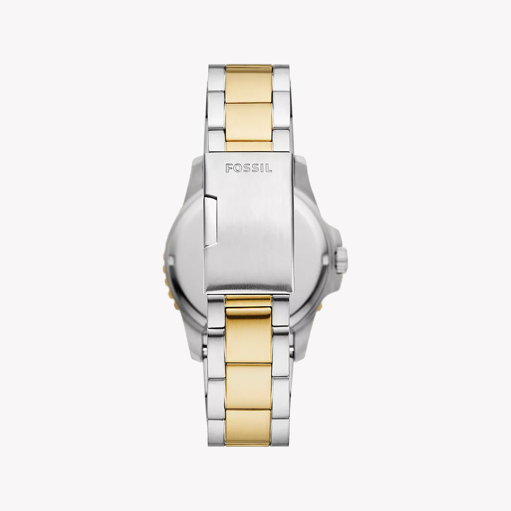 FOSSIL BLUE DIVE THREE - ADVENTURE READY MEN'S WATCH WITH STRIKING BLUE DIAL & STAINLESS STEEL BAND-i-Watch-3