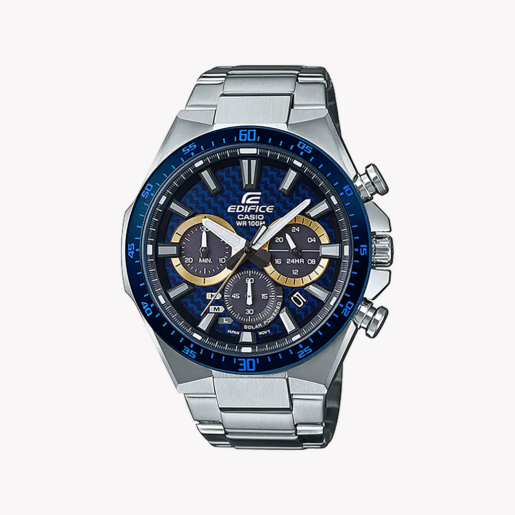 CASIO EDIFICE EQS-800BCD-2AVUDF - SPORTY ELEGANCE UNLEASHED Men's Chronograph Watch