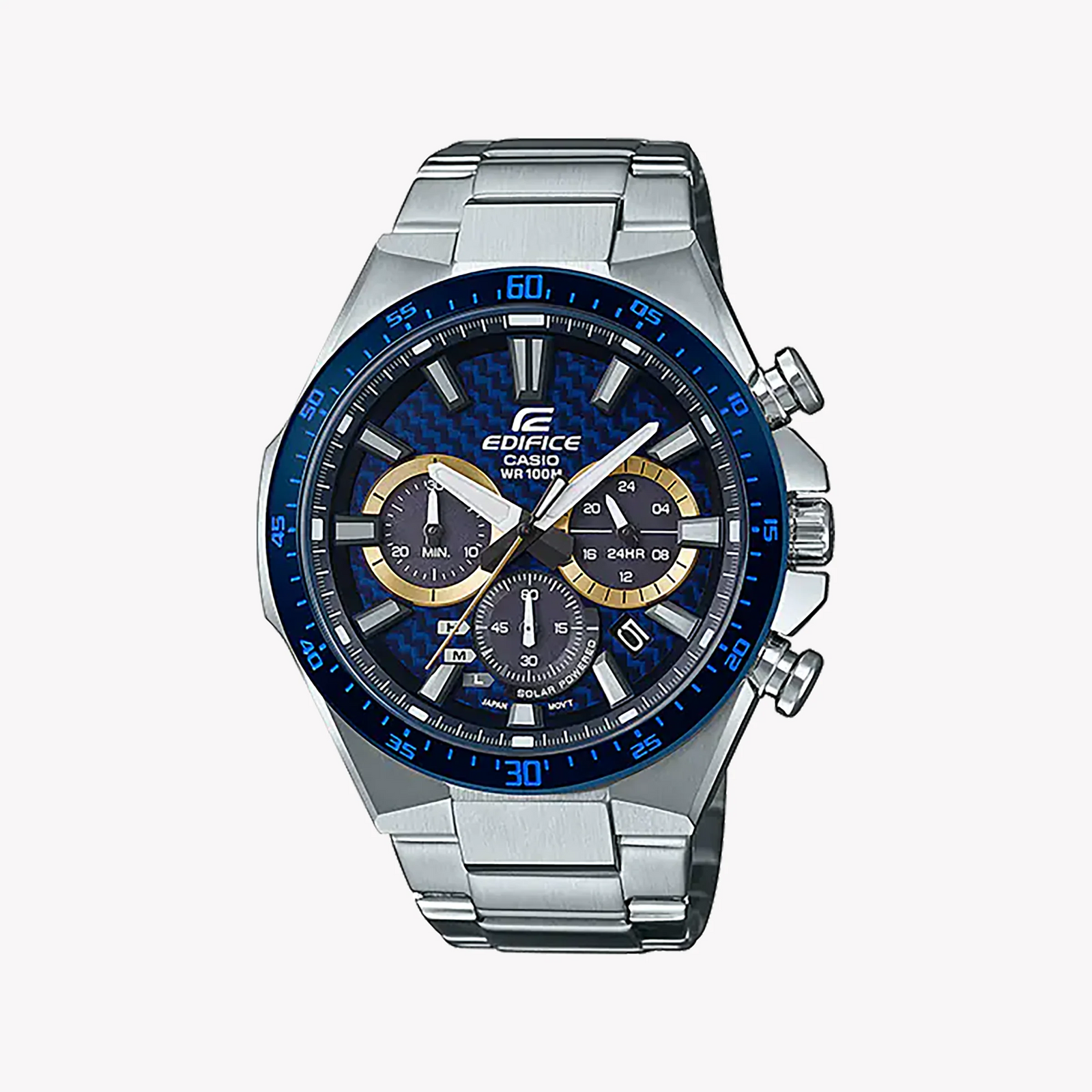 Casio Edifice Eqs-800bcd-2avudf - Sporty Elegance Unleashed Men's Chronograph Watch by i-watch