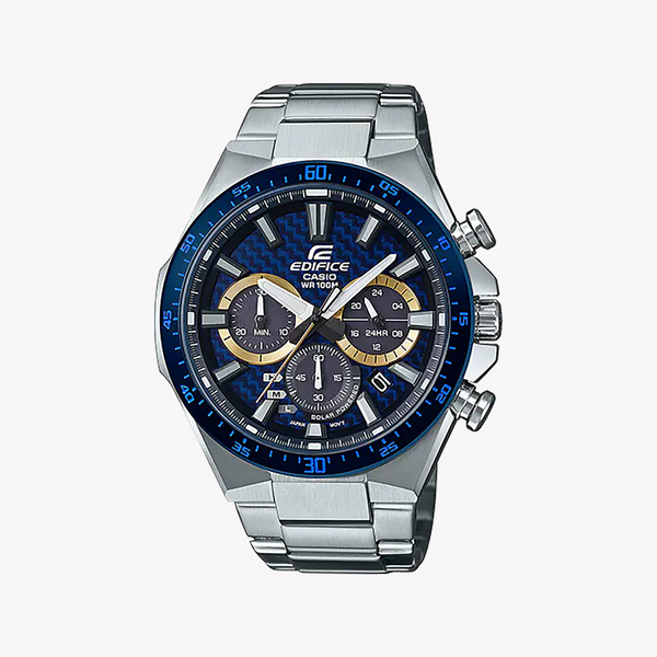 Casio Edifice Eqs-800bcd-2avudf - Sporty Elegance Unleashed Men's Chronograph Watch by i-watch