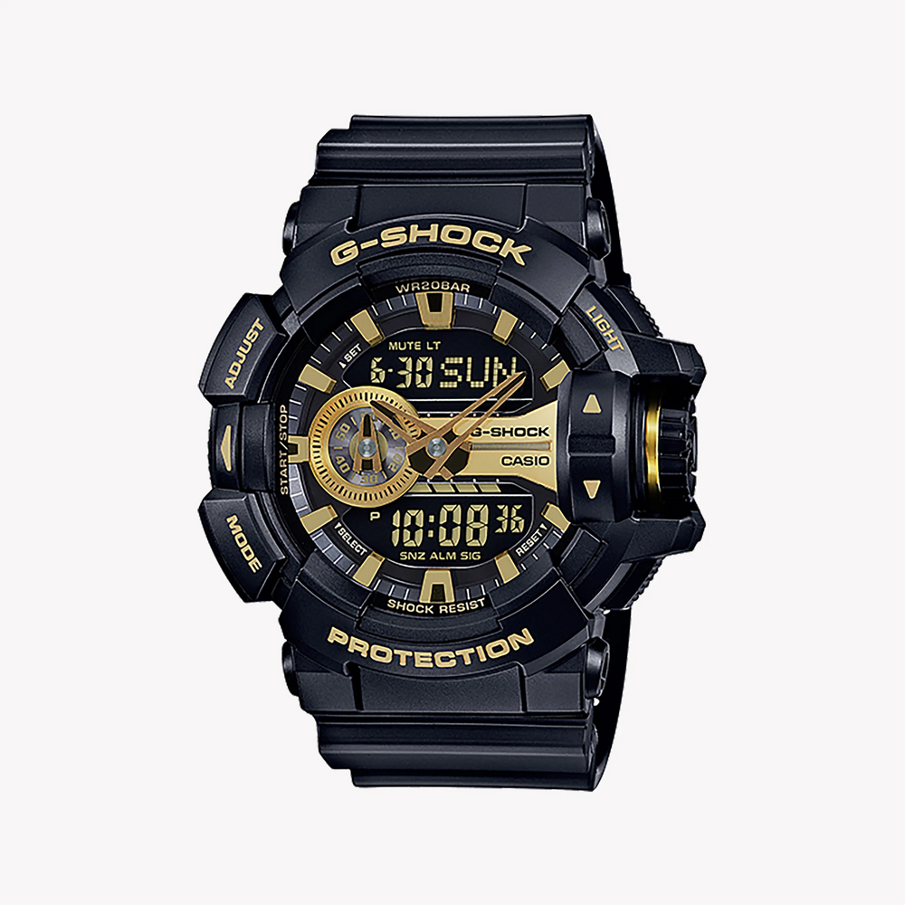 G-Shock Men's Black Resin Watch, Digital Dial | Ga-400gb-1a9 by i-watch