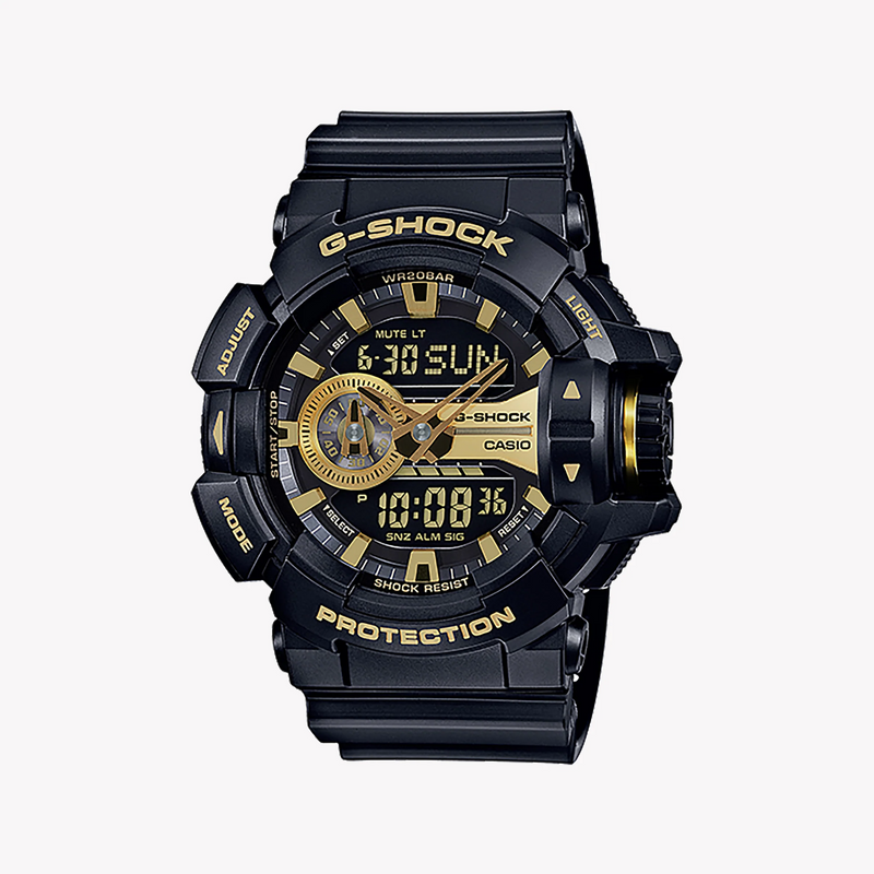 G-Shock Men's Black Resin Watch, Digital Dial | Ga-400gb-1a9 by i-watch
