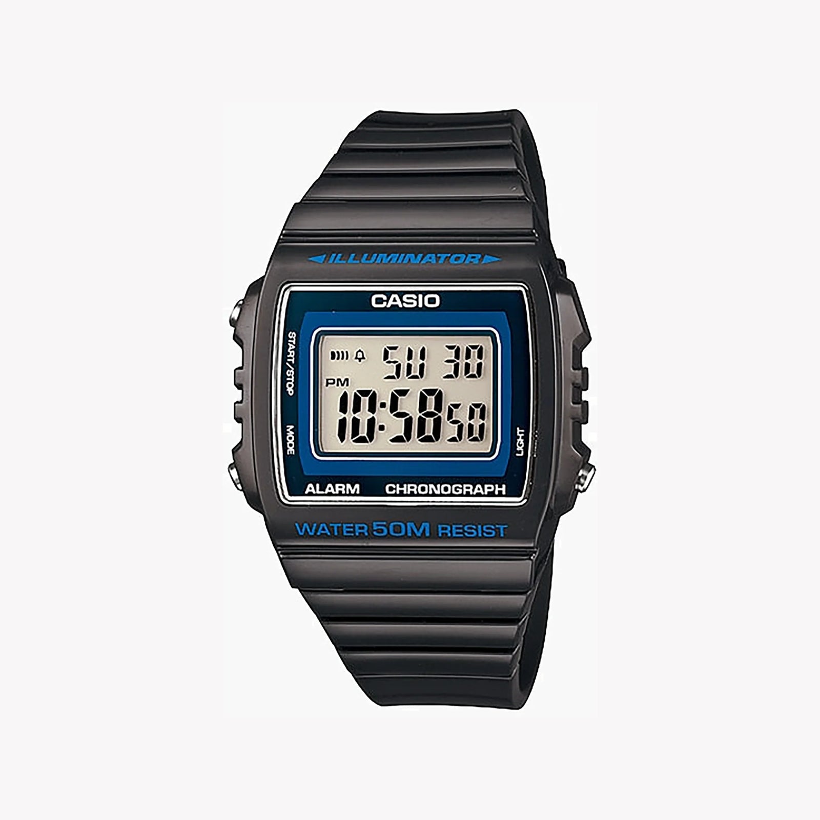 Casio W-215h-8avdf Adventure Ready - Sporty Black Digital Watch For Men by i-watch
