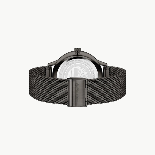 Timberland Men's Black Stainless Steel Watch, Blue Dial | Tdwjk2001102 by i-watch