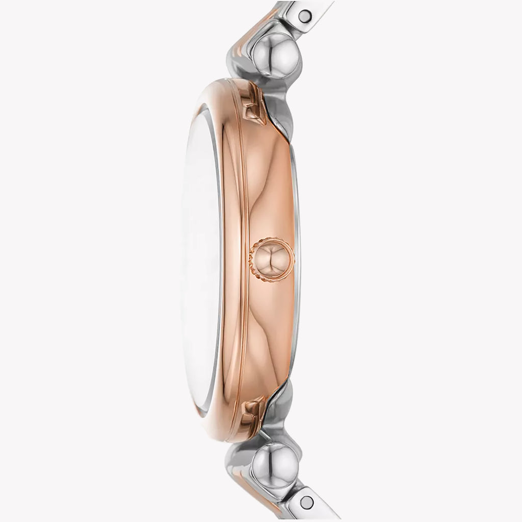 FOSSIL ES5201 ELEGANT TIMEPIECE - TWO TONE SILVER & ROSE GOLD WOMEN'S WATCH-i-Watch-4