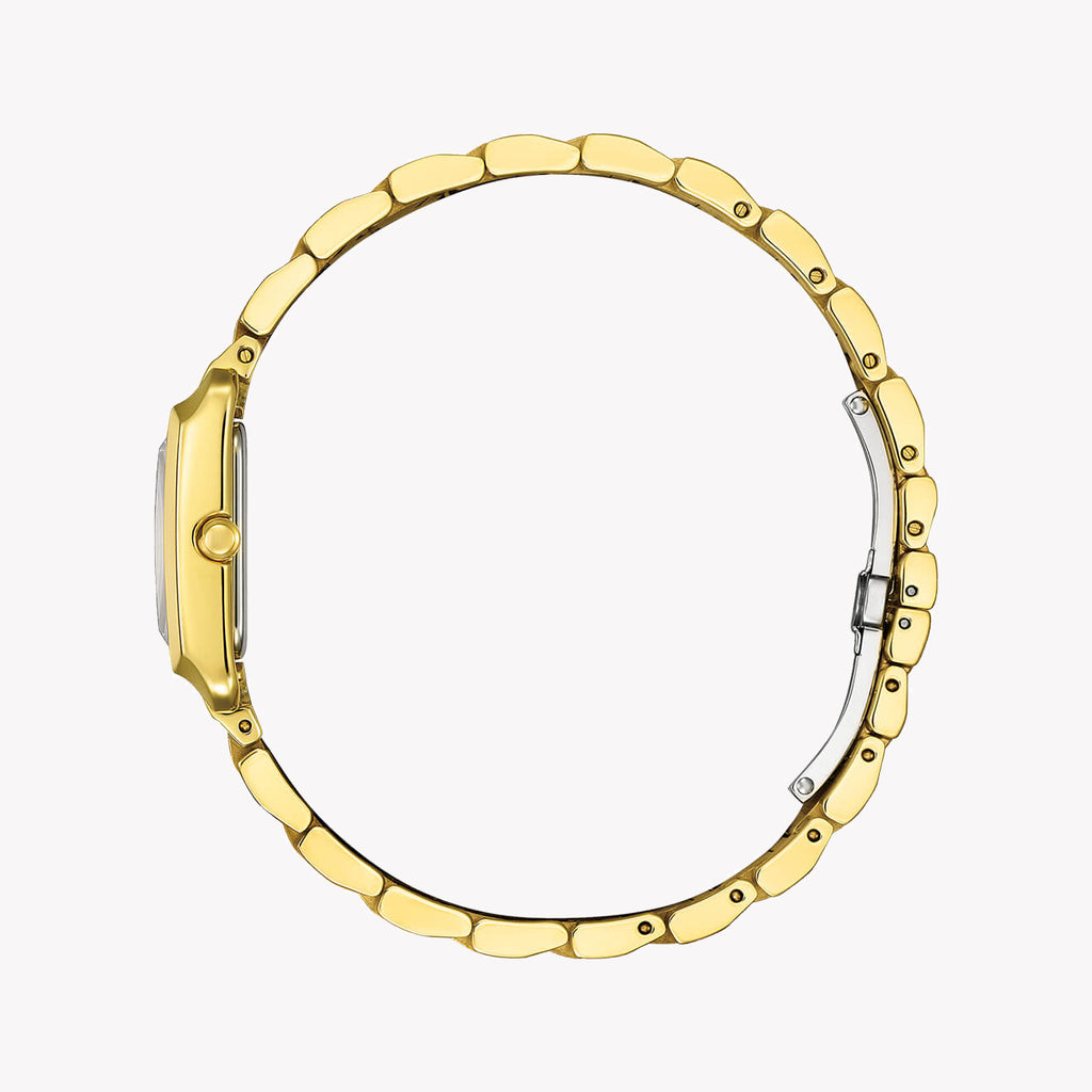 CITIZEN EW5602-81D - LUXE GOLD ELEGANCE - Versatile Women’s Watch with White Dial & Precision Movement-i-Watch-5