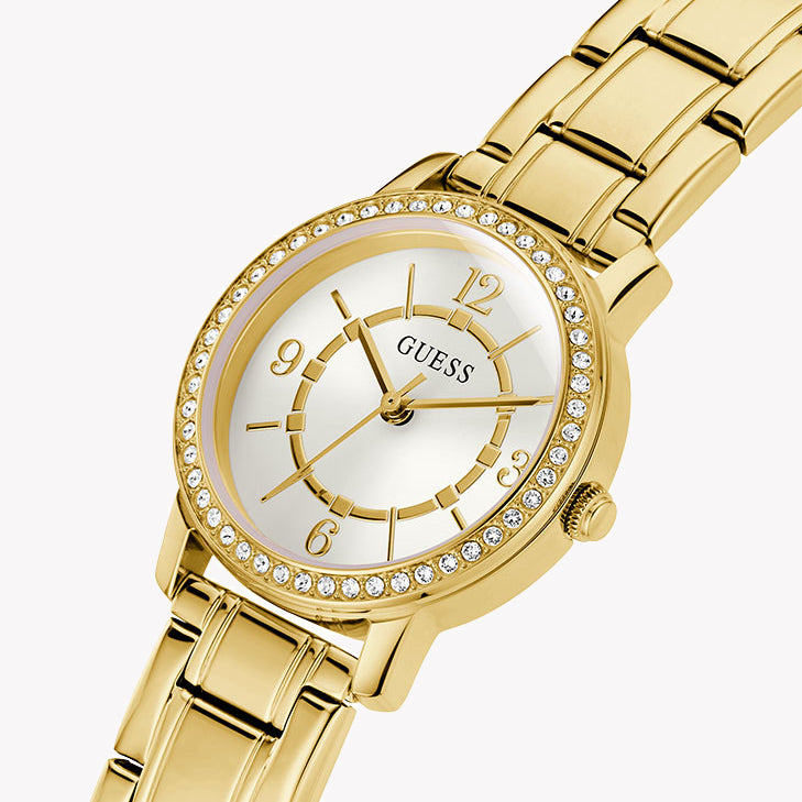 GUESS GW0468L2 RADIANT CHARM - ELEGANT GOLD WOMEN'S WATCH WITH WHITE DIAL & CLASSIC STYLE-i-Watch-5