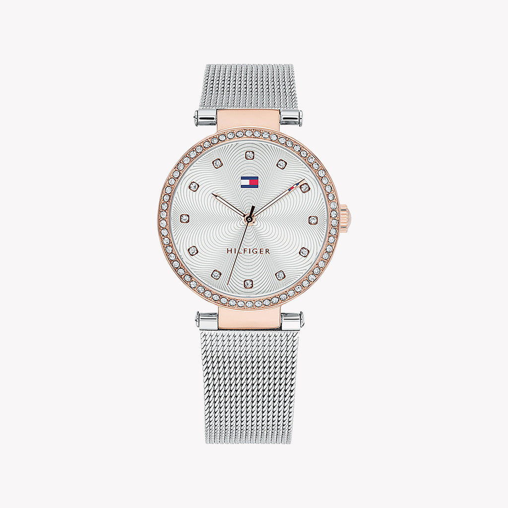 TOMMY HILFIGER 1782506 ROSE GOLD RADIANCE - ELEGANT WOMEN'S TIMEPIECE WITH STAINLESS STEEL BAND
