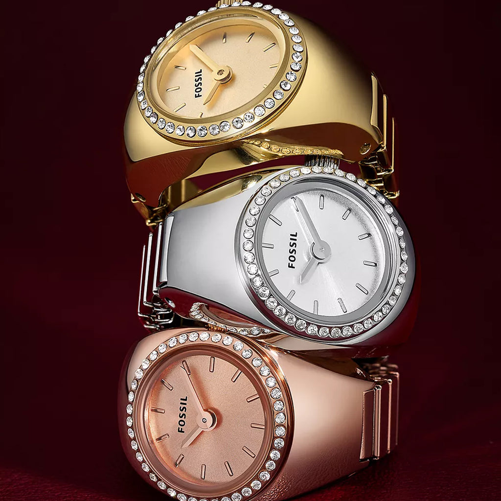 FOSSIL ES5320 ROSE GOLD ELEGANCE - TIMELESS WOMEN'S WATCH WITH STAINLESS STEEL STRAP-i-Watch-5