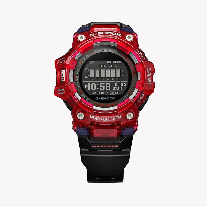 CASIO G-SHOCK GBD-100SM-4A1DR ADVENTURE READY - RUGGED STYLE & FITNESS TRACKING Men's Watch with vibrant red case and sleek black band-i-Watch-3
