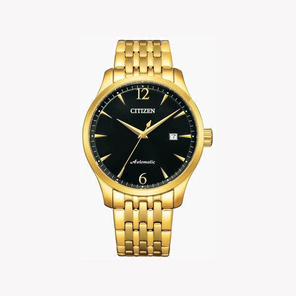 Citizen Men's Gold Watch, Black Dial | Nj0112-80e by i-watch