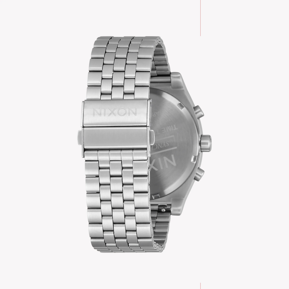 Nixon Women's Silver Stainless Steel Watch, Black Dial | A972-5266 by i-watch