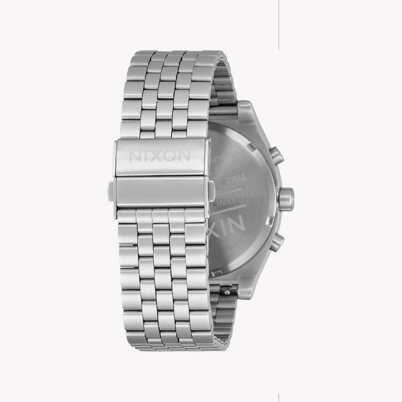 Nixon Women's Silver Stainless Steel Watch, Black Dial | A972-5266 by i-watch