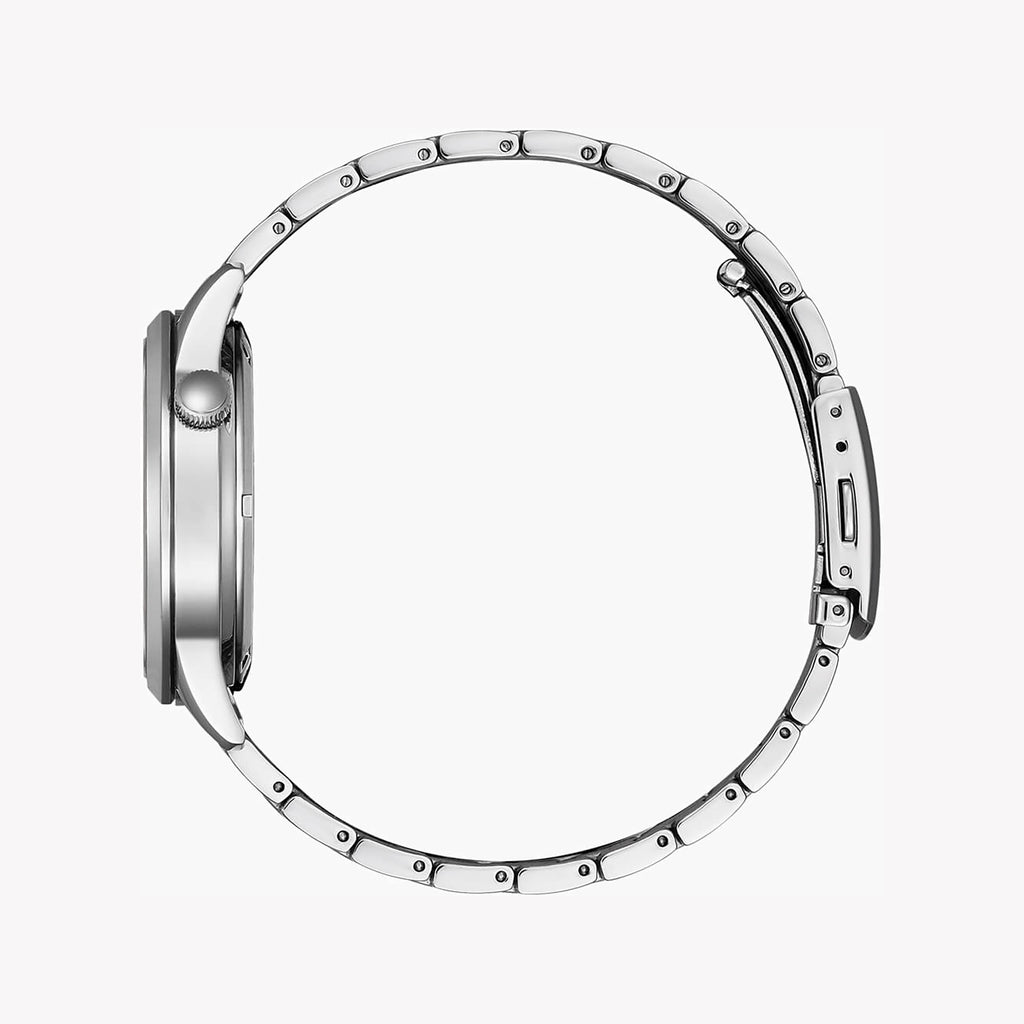 CITIZEN NH9130-84L - ELEGANT AUTOMATIC TIMEPIECE WITH STRIKING BLUE DIAL & STAINLESS STEEL BRACELET-i-Watch-4