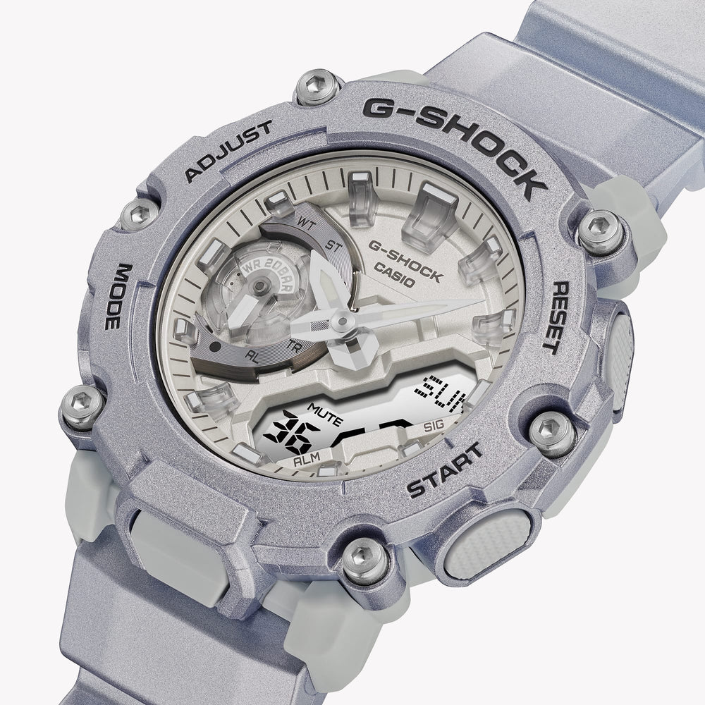 Casio G-Shock Ga-2200ff-8adr Dynamic Design - Rugged Style Unleashed Men's Watch In Gray Resin by i-watch