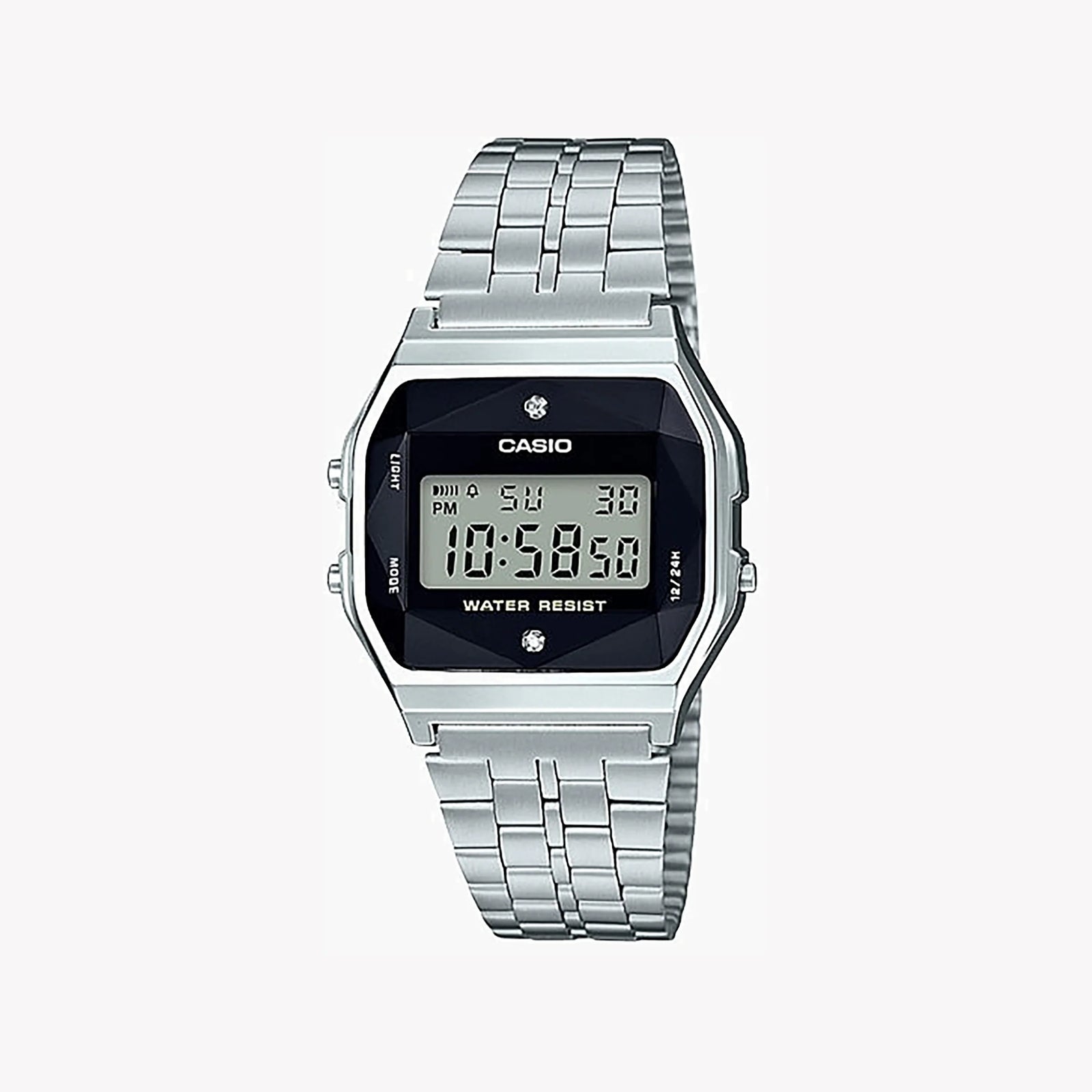 Casio A159wad-1df Stylish Durability - Modern Digital Timepiece With Stainless Steel Band by i-watch