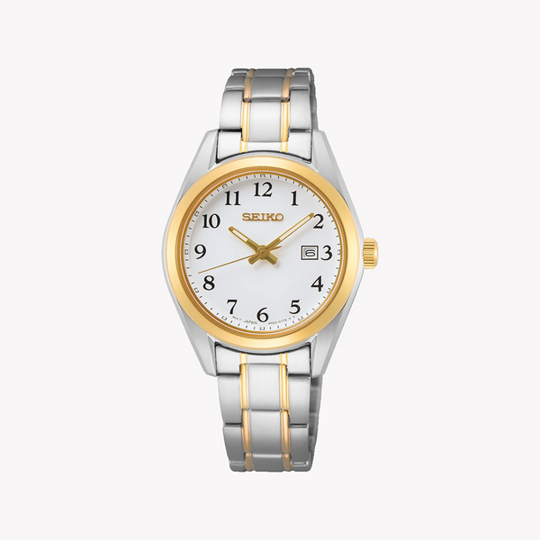 Seiko Women's Silver & Gold Stainless Steel Watch | Sur466p1 by i-watch
