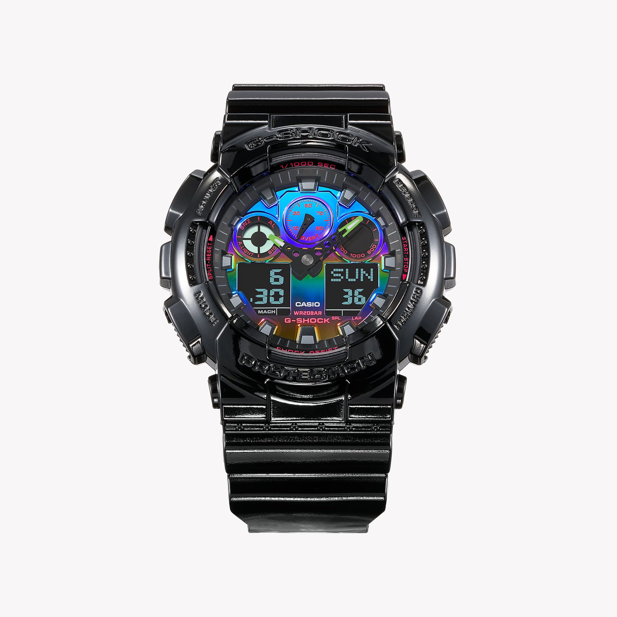 CASIO G-SHOCK GA-100RGB-1ADR - ULTIMATE ADVENTURE TIMEPIECE FOR MEN