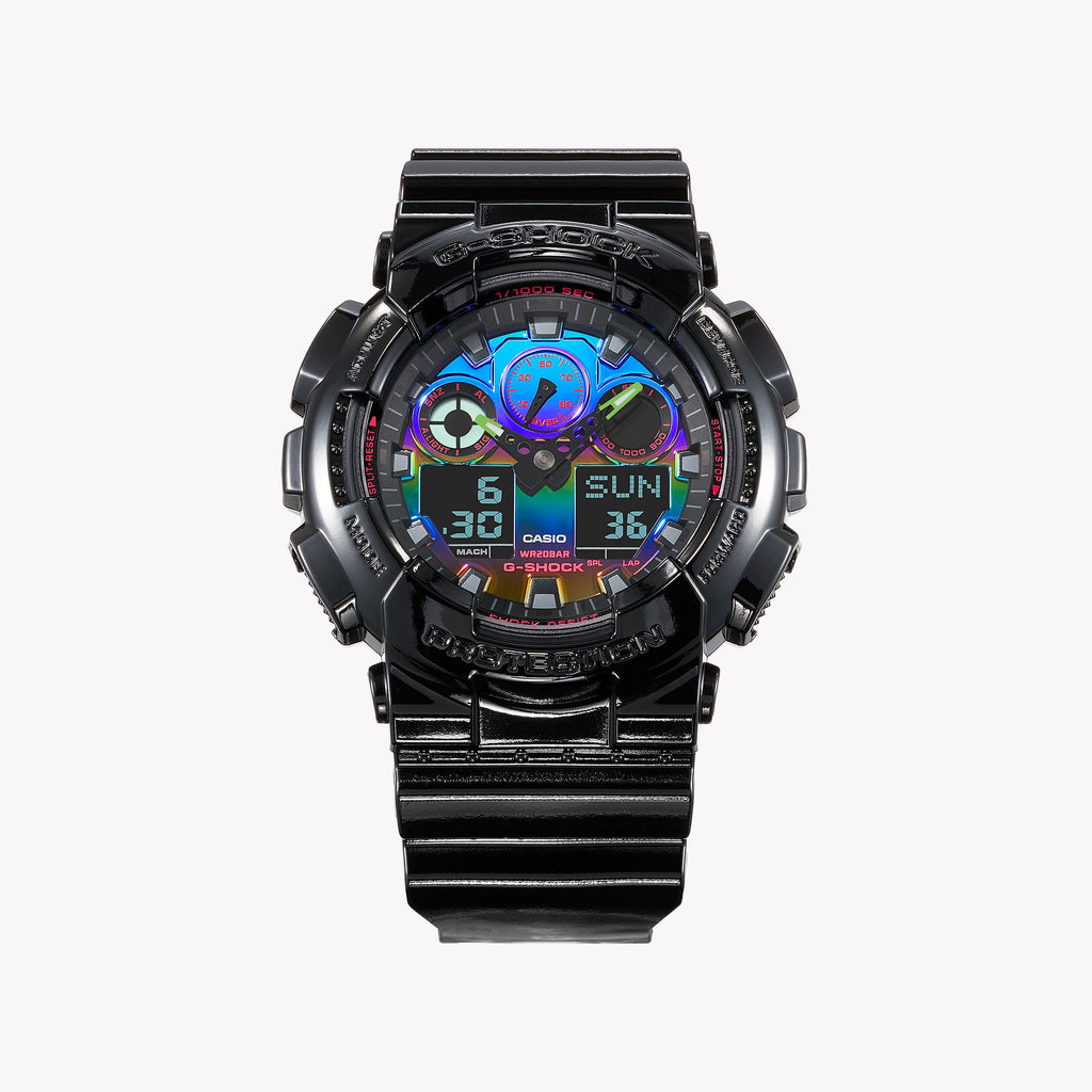CASIO G-SHOCK GA-100RGB-1ADR – ULTIMATIVE ABENTEUER-ZEITMESSER FÜR MÄNNER