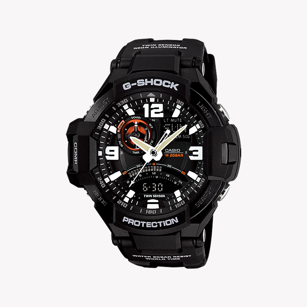 Casio G-Shock Ga-1000-1a Adventure Ready - Men's Stylish Multifunctional Timepiece by i-watch