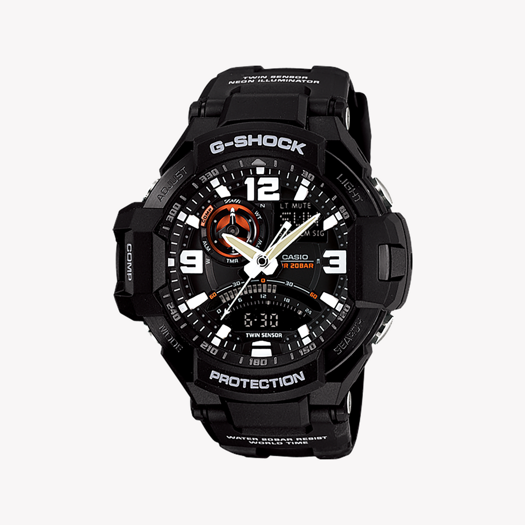 CASIO G-SHOCK GA-1000-1A ADVENTURE READY - MEN'S STYLISH MULTIFUNCTIONAL TIMEPIECE