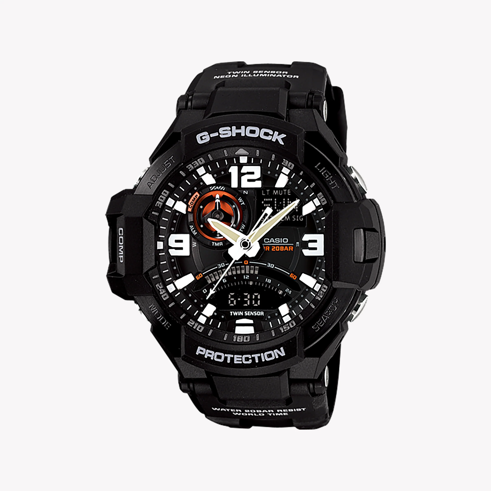 Casio G-Shock Ga-1000-1a Adventure Ready - Men's Stylish Multifunctional Timepiece by i-watch