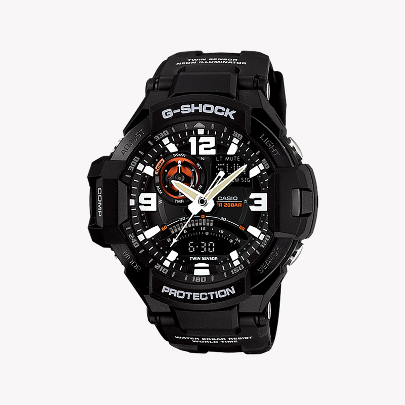 Casio G-Shock Ga-1000-1a Adventure Ready - Men's Stylish Multifunctional Timepiece by i-watch