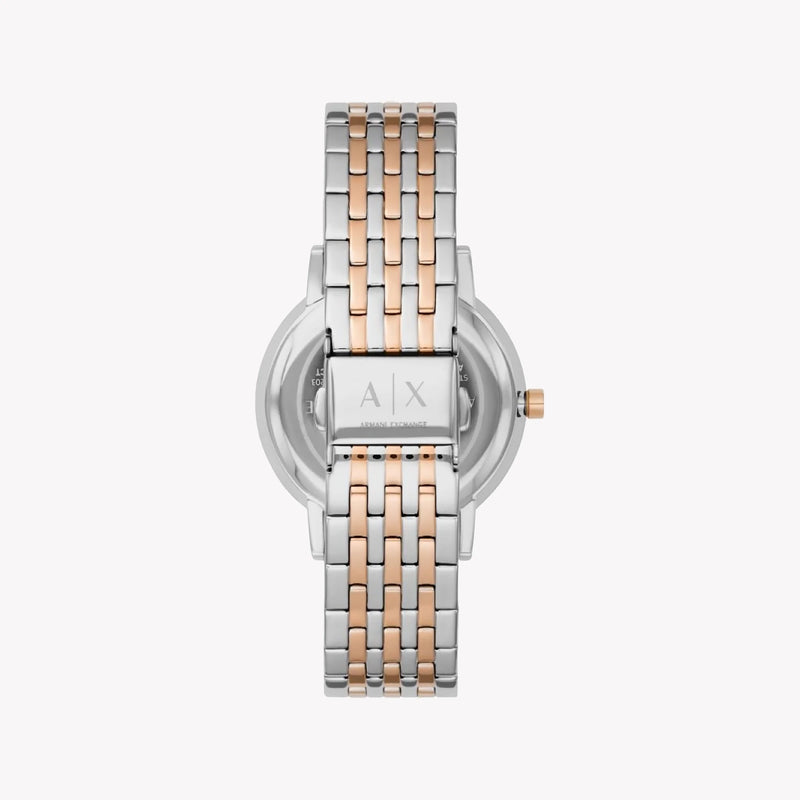 ARMANI EXCHANGE AX5580 - ELEGANTLY MODERN WOMEN'S TIMEPIECE WITH SILVER-ROSE GOLD ACCENTS-i-Watch-3
