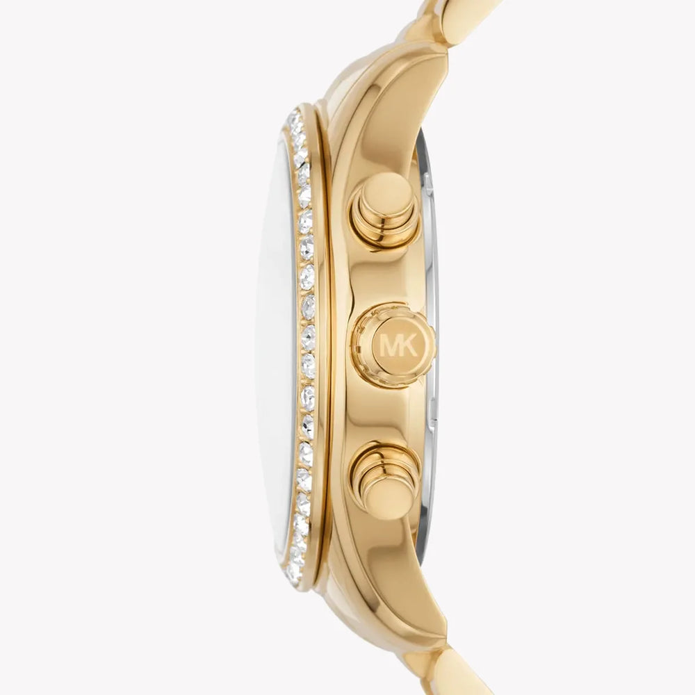 Michael Kors Women's Gold Watch, White Dial | Mk7241 by i-watch