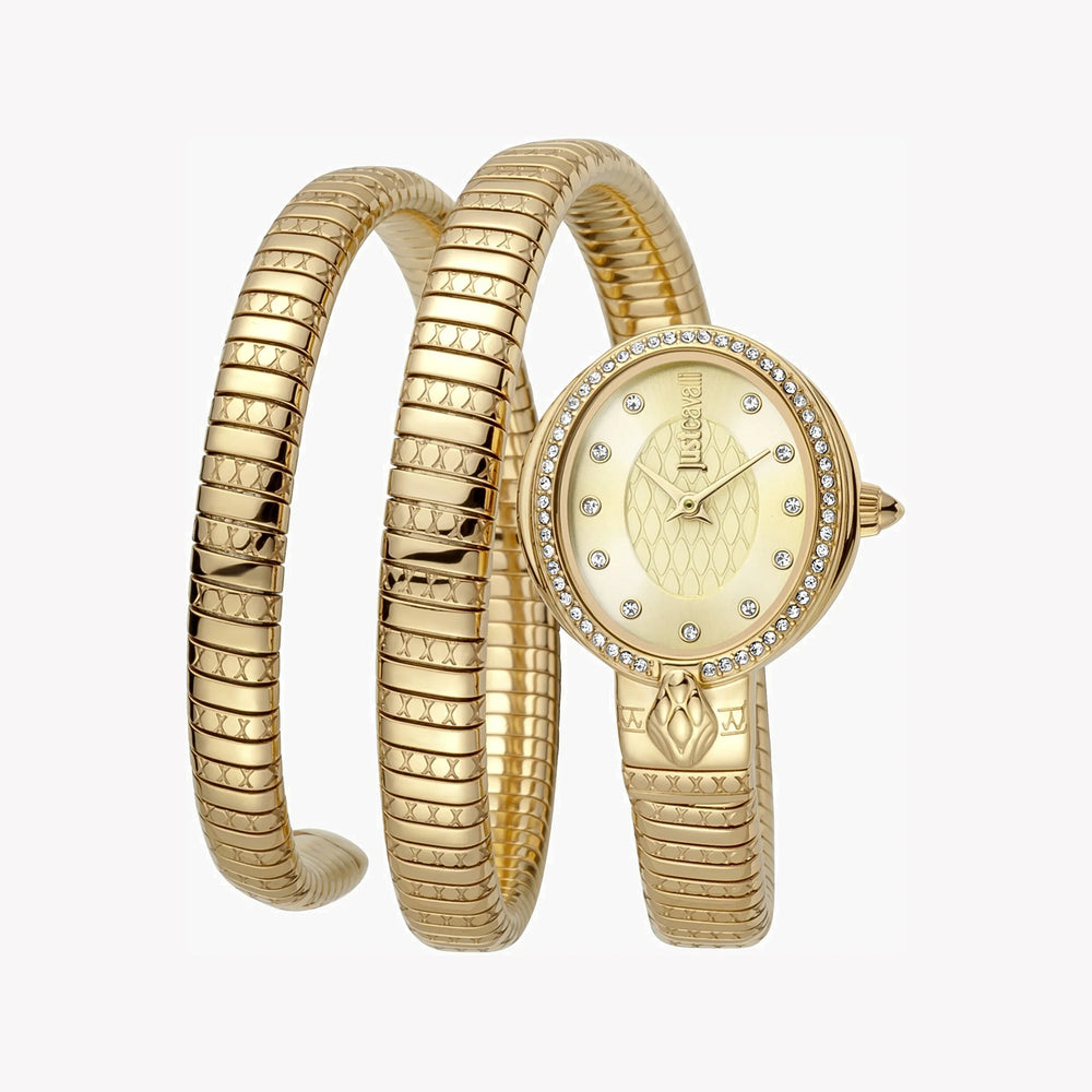 Just Cavalli Women's Gold Stainless Steel Watch, Gold Case | Jc1l153m0025 by i-watch