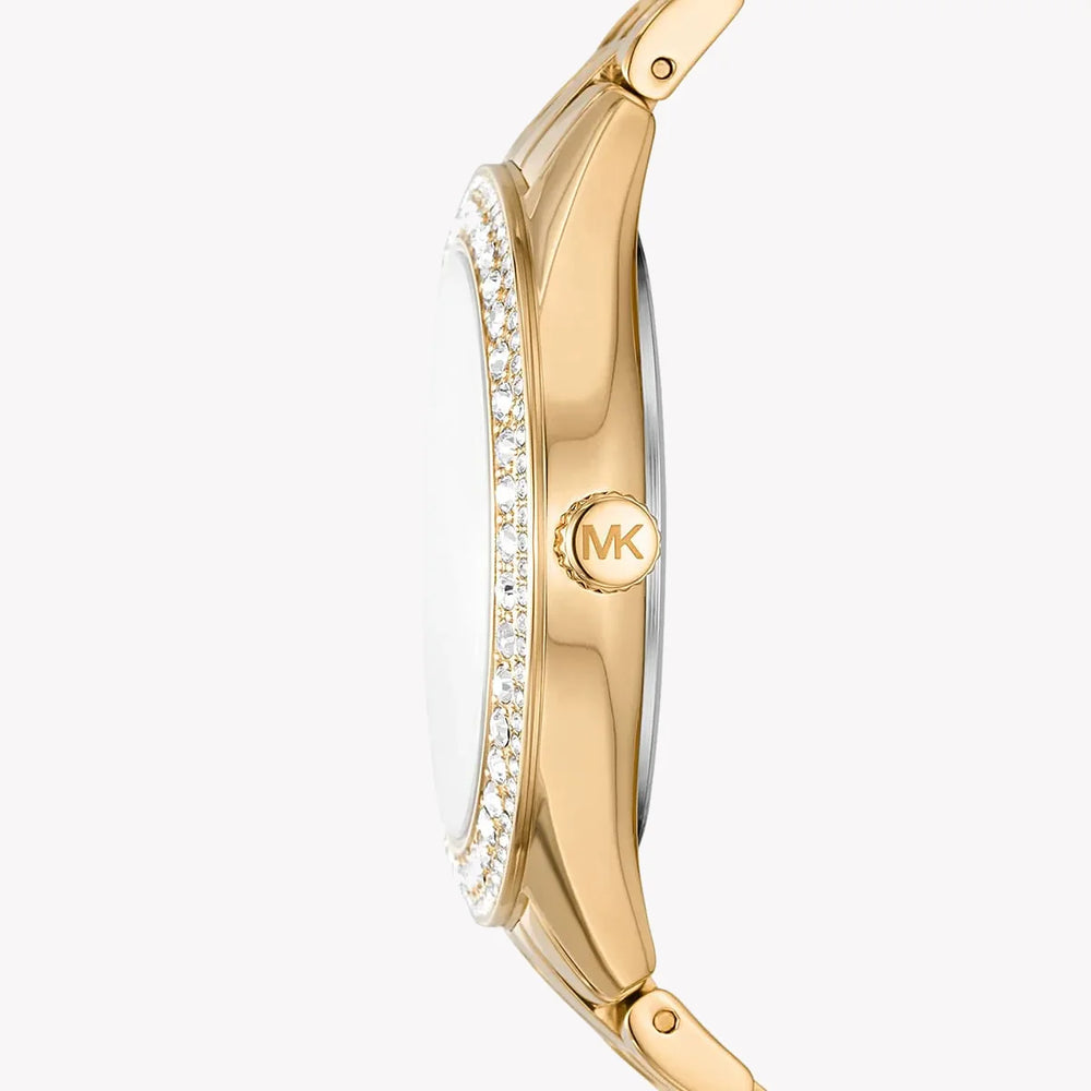Michael Kors Women's Gold Stainless Steel Watch, Gold Dial | Mk4709 by i-watch