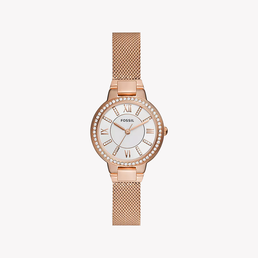 FOSSIL ES5111 ELEGANT SOPHISTICATION - ROSE GOLD CHARM IN A TIMEPIECE FOR WOMEN