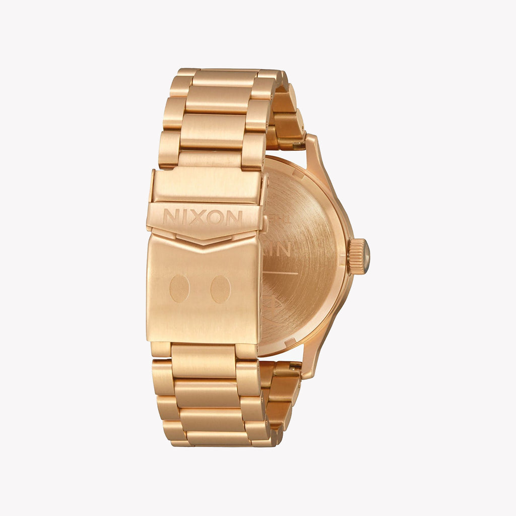 NIXON A356-3092 STRIKING GOLD - BOLD MEN'S WATCH with Black Dial & Stainless Steel Band-i-Watch-3