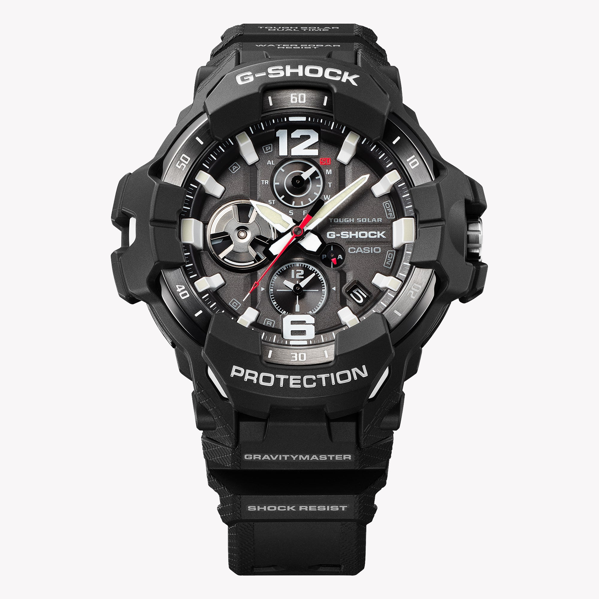 Casio Men's Black Resin Watch, Analog Dial | GR-B300-1AER