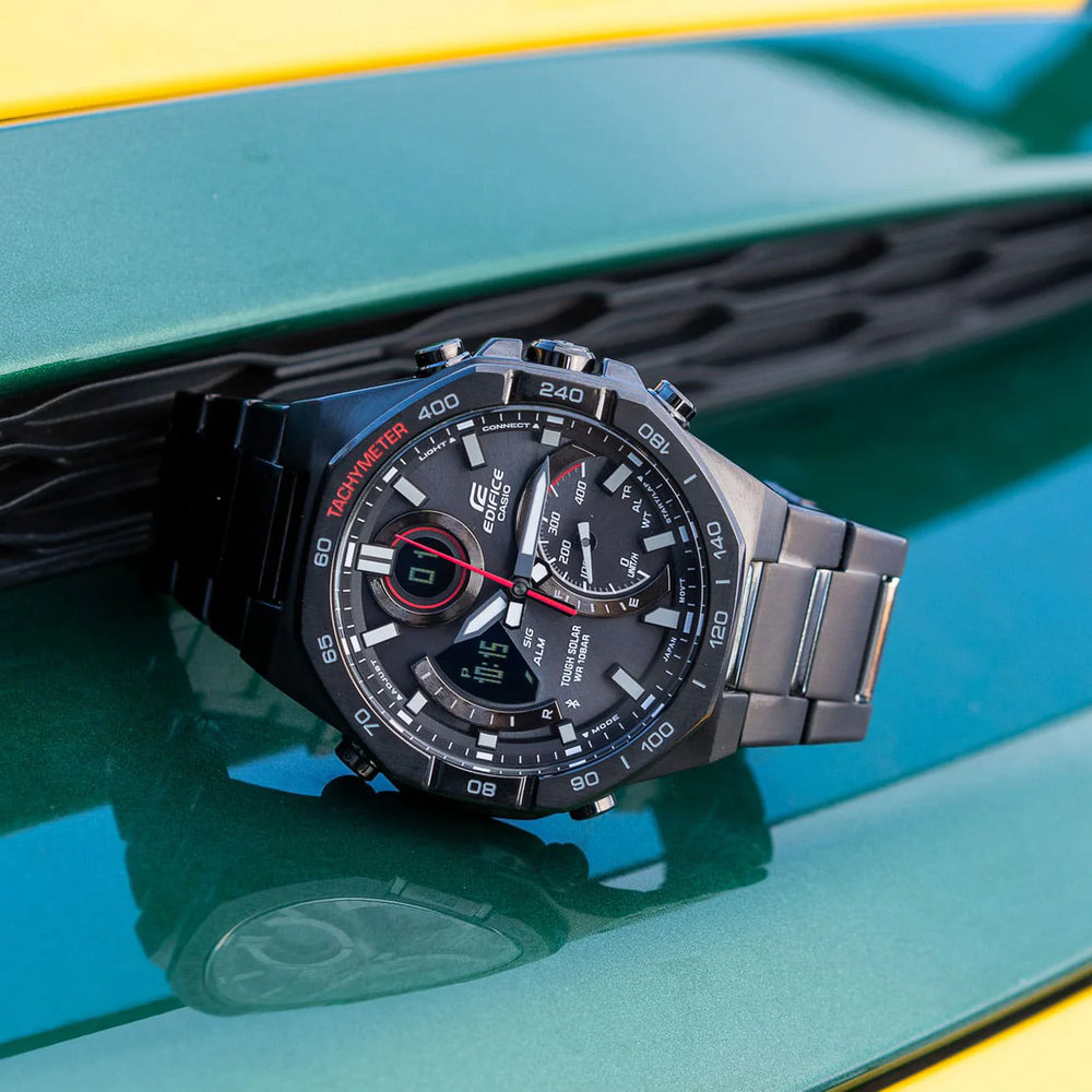 CASIO EDIFICE ECB-950DC-1AEF BOLD PERFORMANCE - MEN'S STYLISH SMART WATCH WITH BLUETOOTH CONNECTIVITY-i-Watch-5