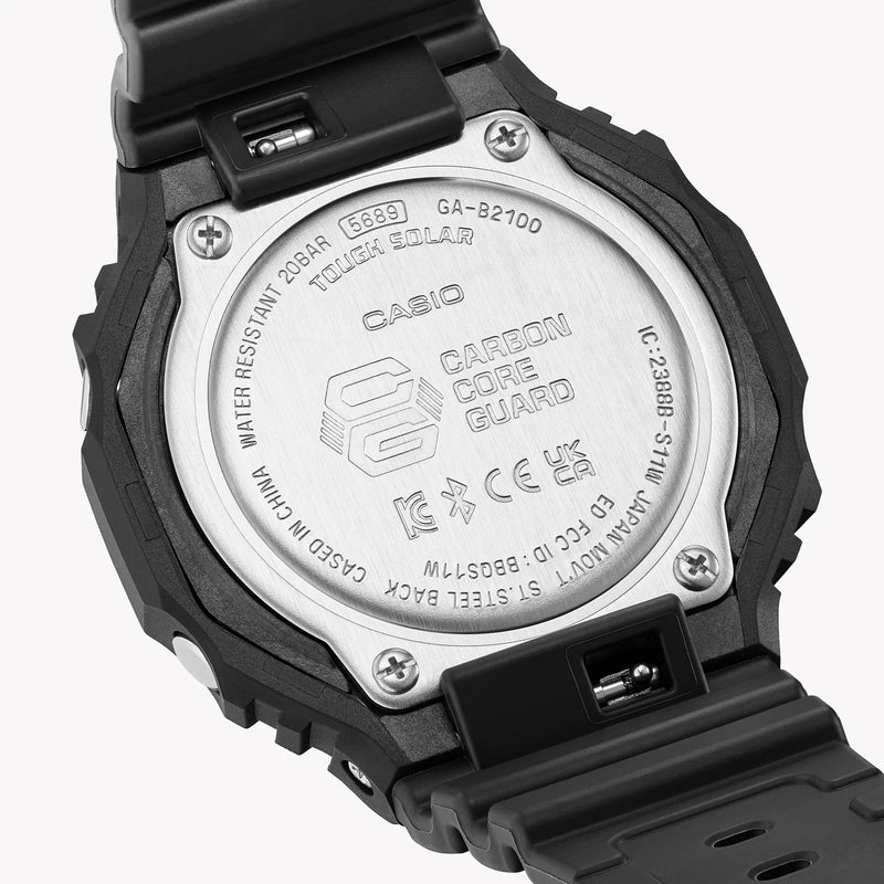 G-Shock Men's Black Resin Watch, Tough Solar | Ga-B2100cy-1adr by i-watch