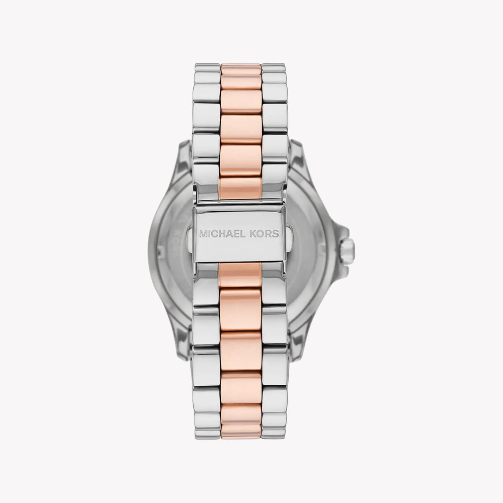 Michael Kors Women's Silver-Rose Gold Watch, Rose Gold Dial | Mk7402 by i-watch
