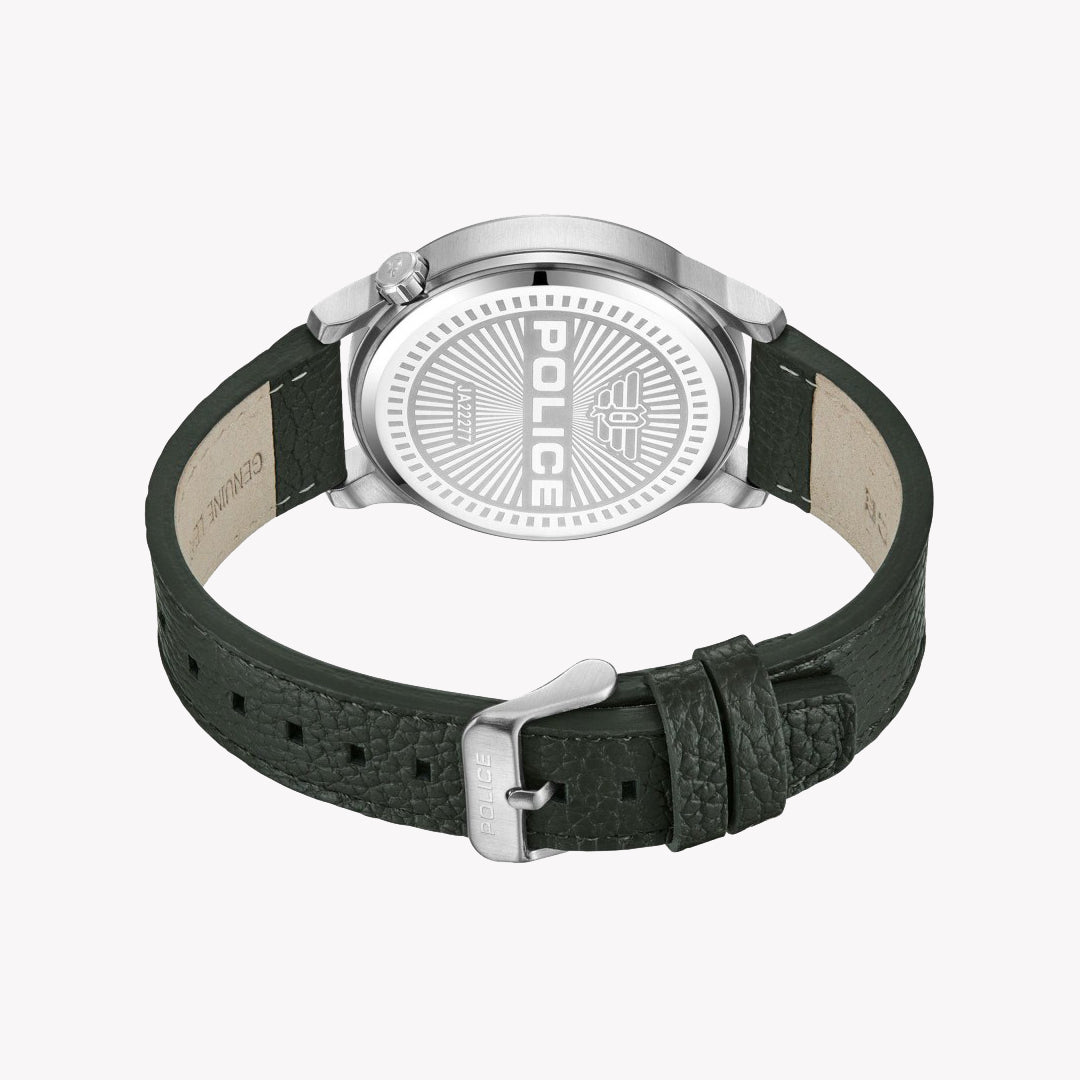 POLICE PEWJA2227703 - MODERN MASCULINITY TIMEPIECE - STYLISH SILVER & BLACK DESIGN