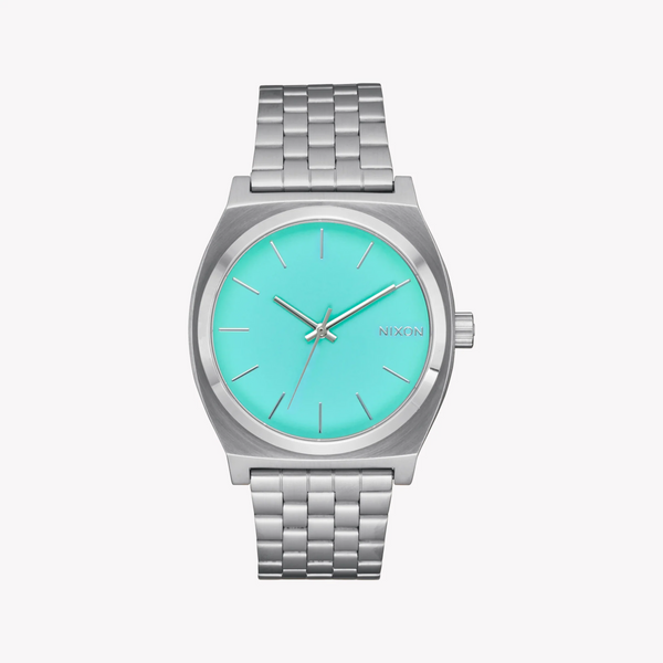 Nixon Men's Silver Watch, Blue Dial | A045-2084 by i-watch