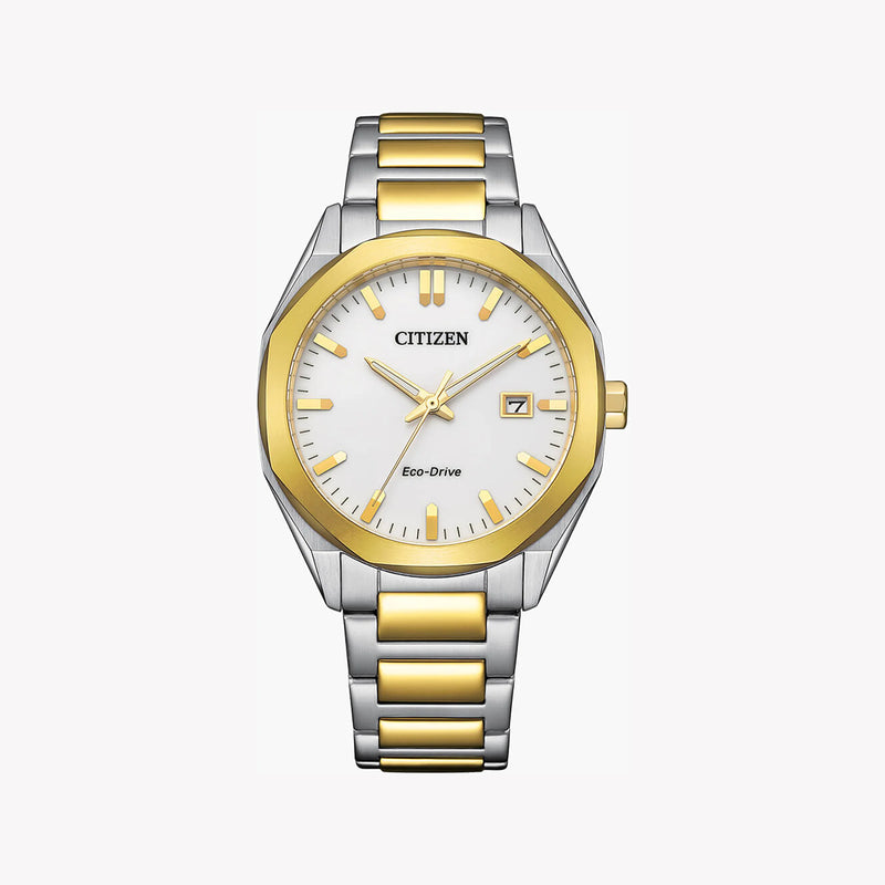 Citizen Men's Gold & Silver Stainless Steel Watch | Bm7624-82a by i-watch