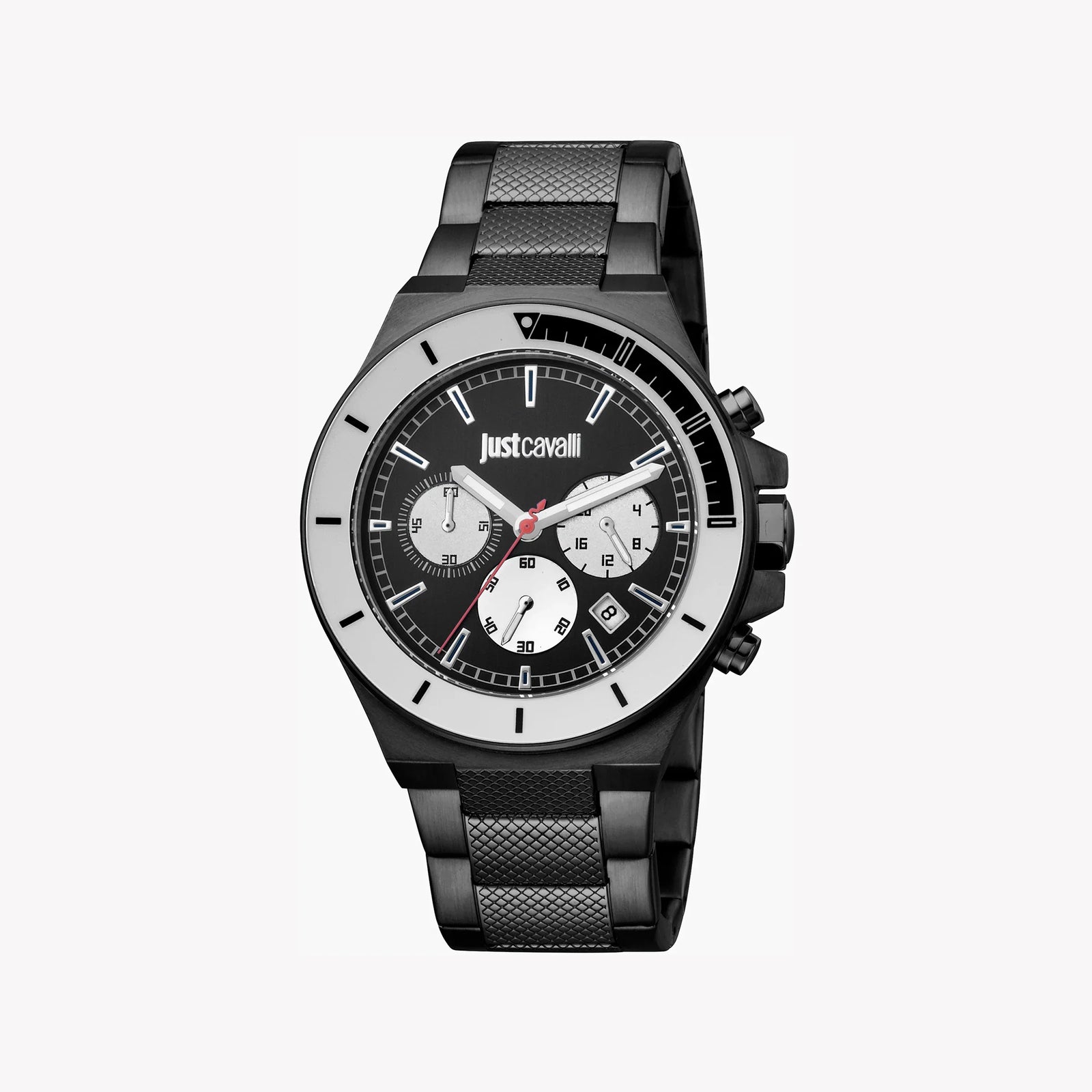 Just Cavalli Men's Black Stainless Steel Watch, Black Dial | Jc1g139m0075 by i-watch