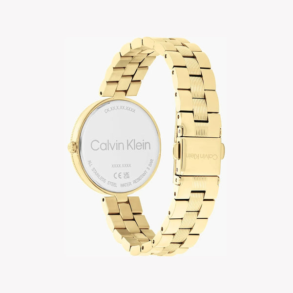 Ck Calvin Klein Women's Gold Watch, Gold Dial | K1c24146b by i-watch