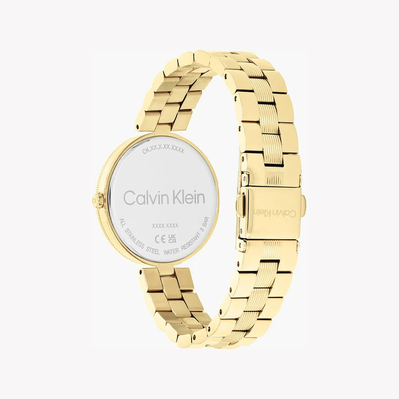 Ck Calvin Klein Women's Gold Watch, Gold Dial | K1c24146b by i-watch