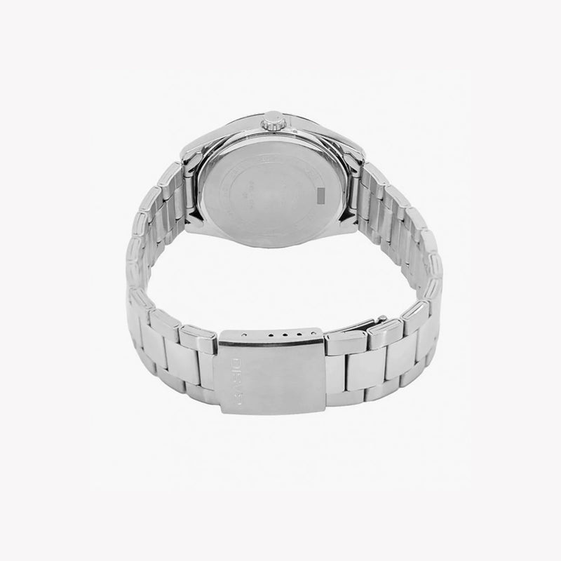 Seiko Men's Silicone & Stainless Steel Watch, Silver/Purple | Mtp-1302pd-6avef by i-watch