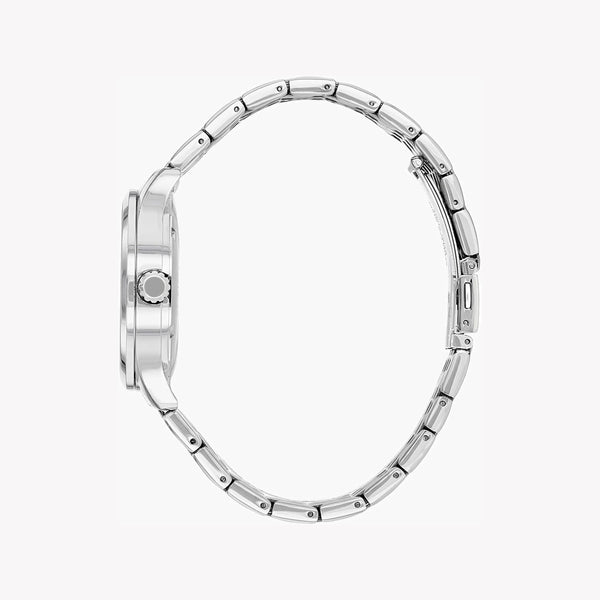 Citizen Men's Silver Stainless Steel Watch, Black Dial | Nh8350-59e by i-watch