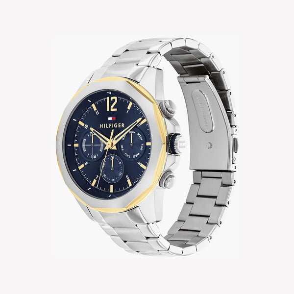 Tommy Hilfiger Men's Stainless Steel Watch, Blue Dial | 1685264 by i-watch