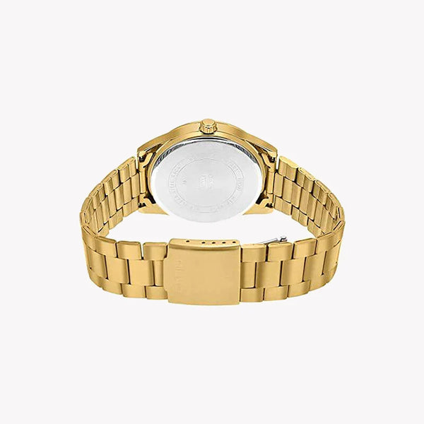 Casio Men's Gold Stainless Steel Watch, Blue Dial | Mtp-Vd03g-2a by i-watch