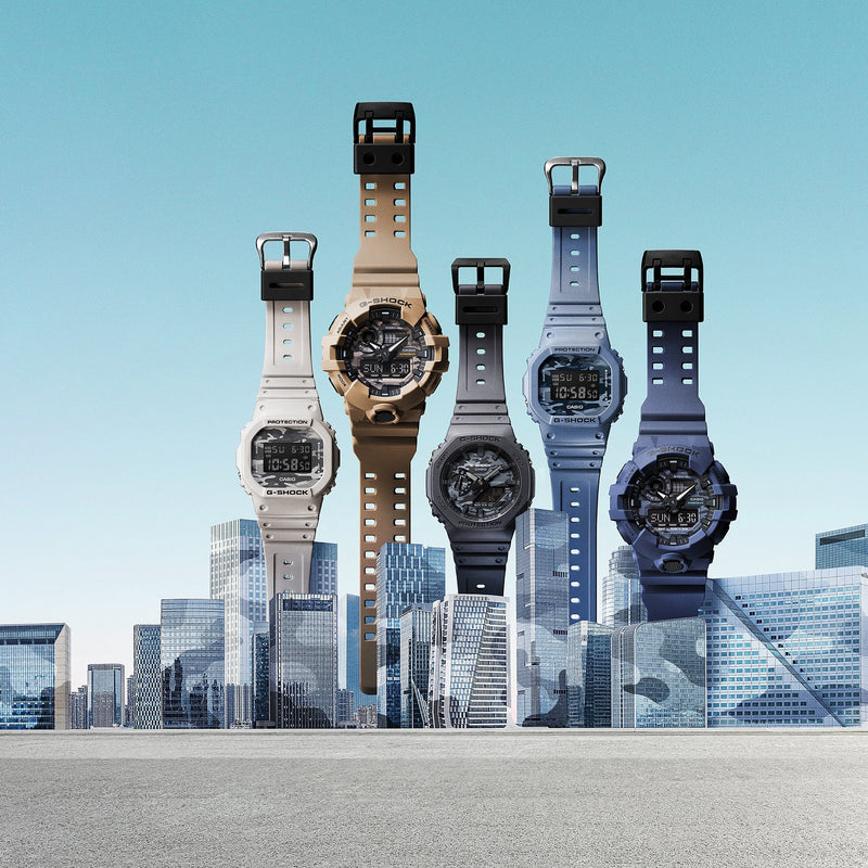 G-Shock Men's Gray Resin Watch, Durable & Sporty | Ga-2100pts-8adr by i-watch