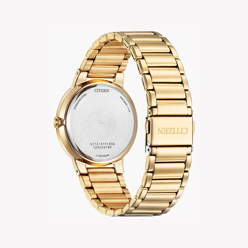 Citizen Men's Gold Stainless Steel, Green Dial | Bi5123-52x by i-watch